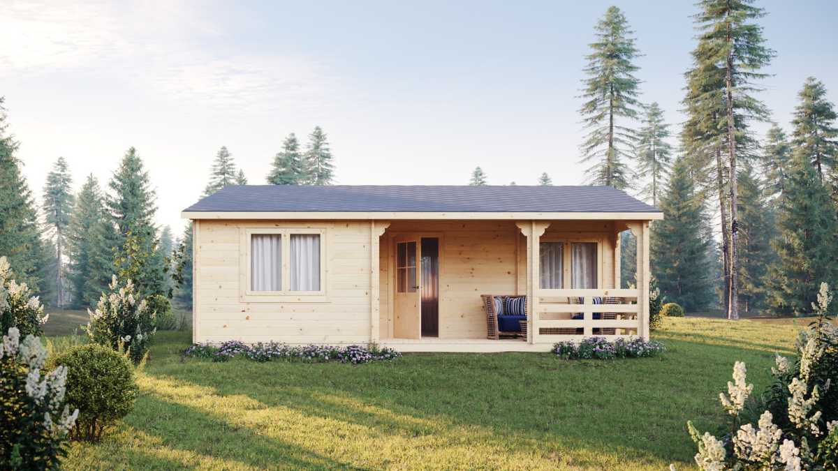 Exterior casa prefabricada manitoba 