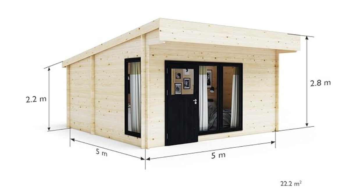 fachada casa prefabricada amazon