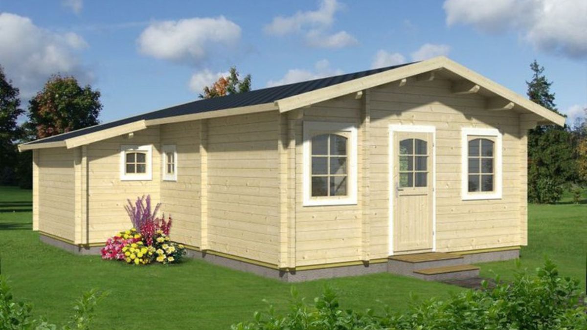 Fachada casa prefabricada Emily