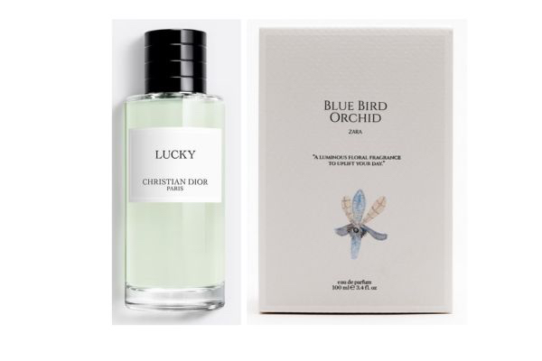 Imitación de Zara de 'Lucky' de Dior