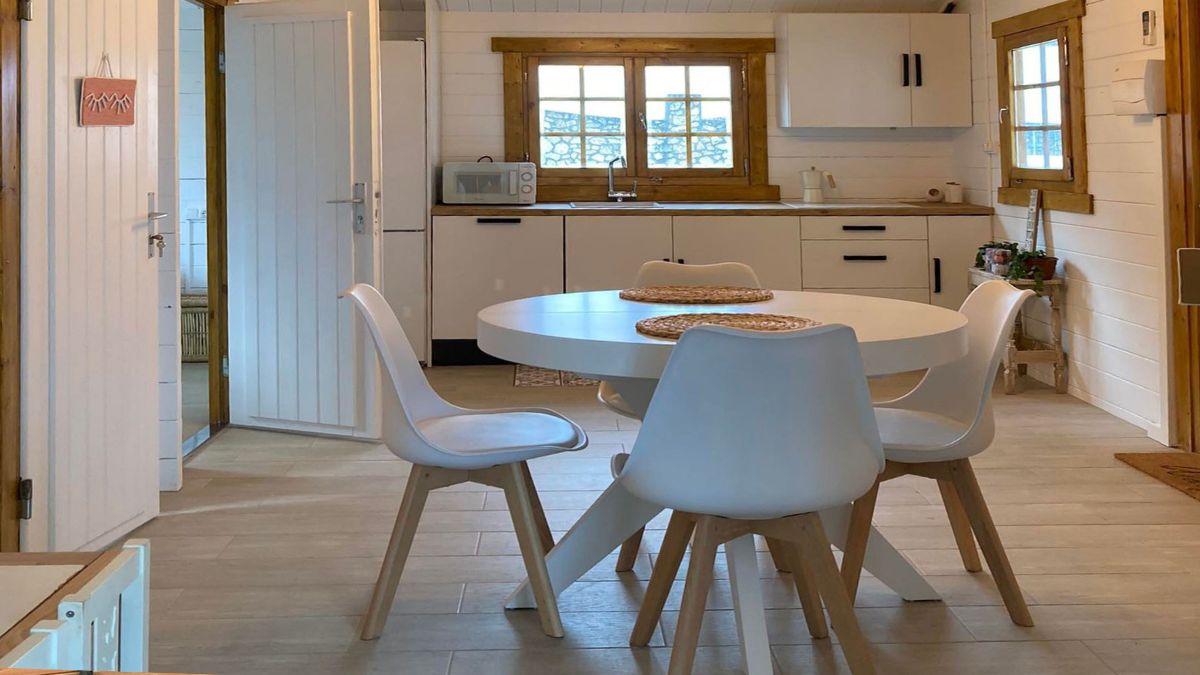 Interior casa prefabricada Catalunya | Casas de Madera Modernas