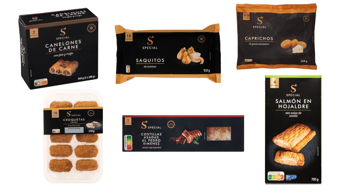 Platos preparados de venta en Aldi para Navidad