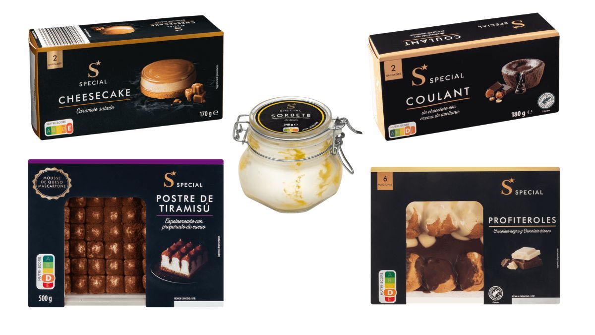 Postres de venta en Aldi para Navidad