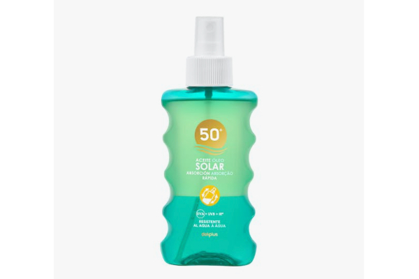 Aceite solar protector de Mercadona