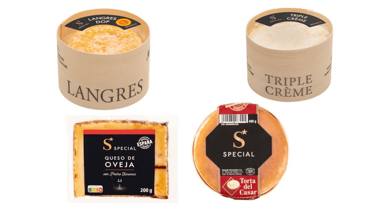Quesos de venta en Aldi para Navidad