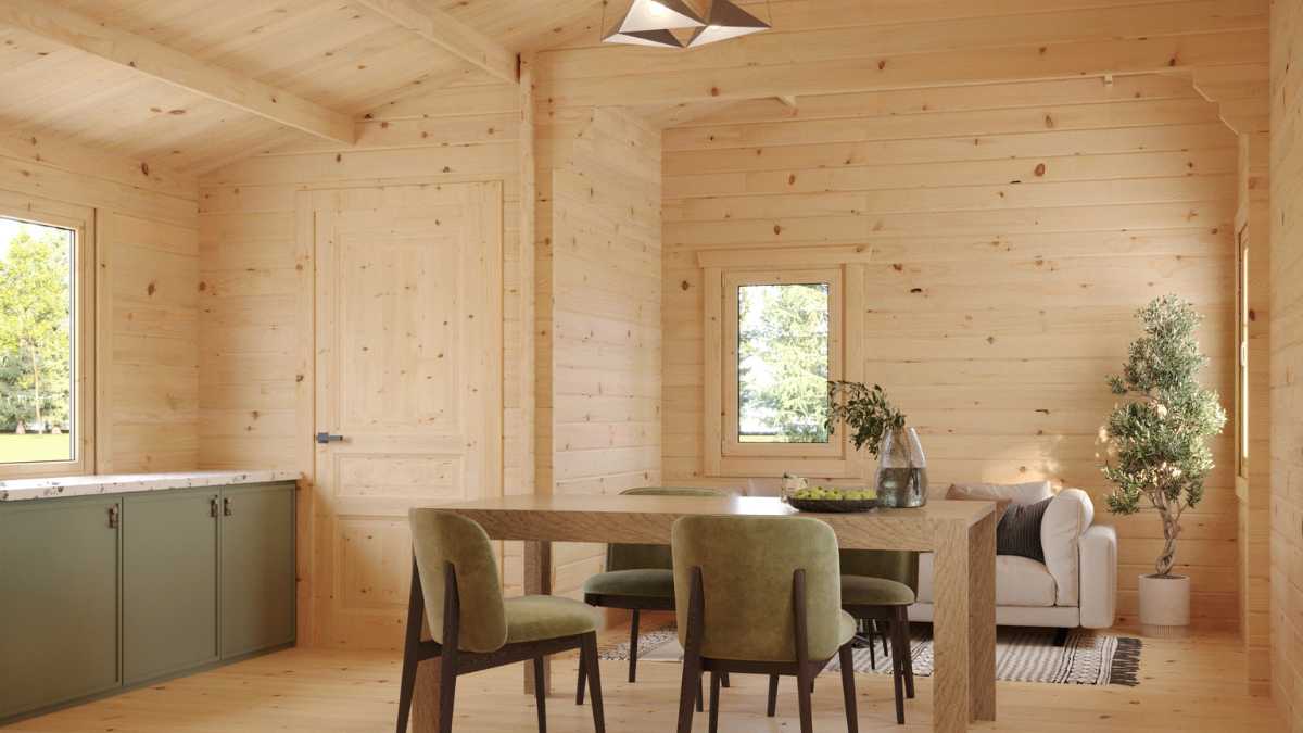 Salón casa prefabricada manitoba