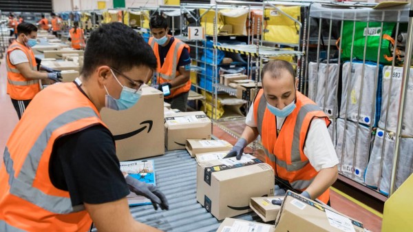 ¿Cuál es jornada de trabajo de los empleados de Amazon?