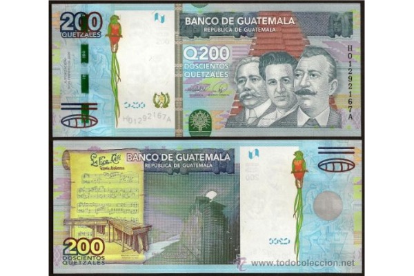200 Quetzales- Guatemala