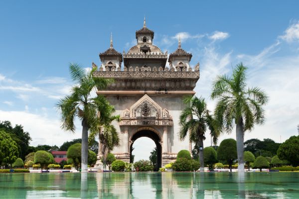 Templo en Laos