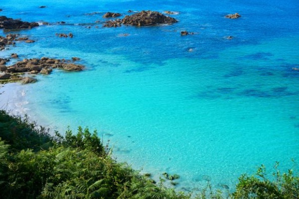 Una playa de Sanxenxo