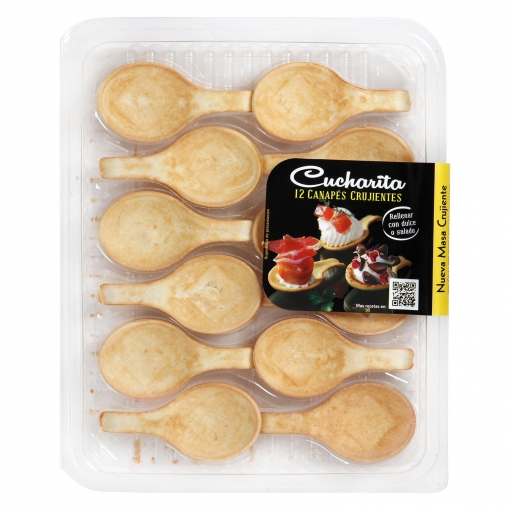 cucharitas de canapés 3x2 de Carrefour
