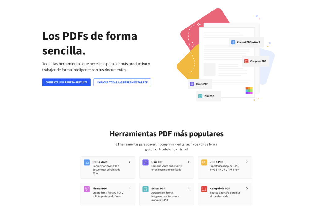 web donde permiten firmar documentos en PDF
