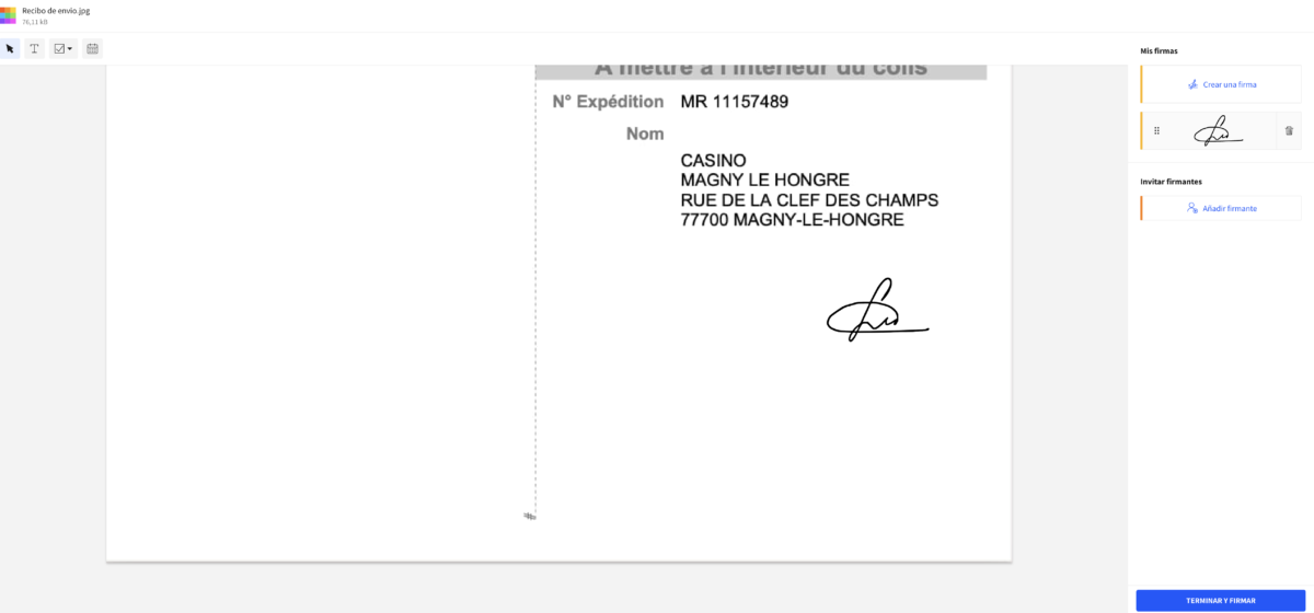 ejemplo práctico para firmar documentos PDF