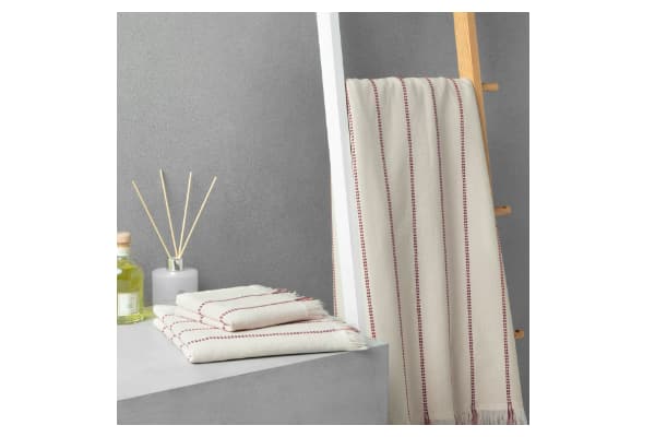 Toalla de baño de algodón y lino de Orissa